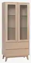 Bild 1 von Vitrine KALBY 2 Türen helle eiche