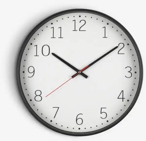 Bild 1 von Wanduhr TOBIAS Ø41cm geräuschlos