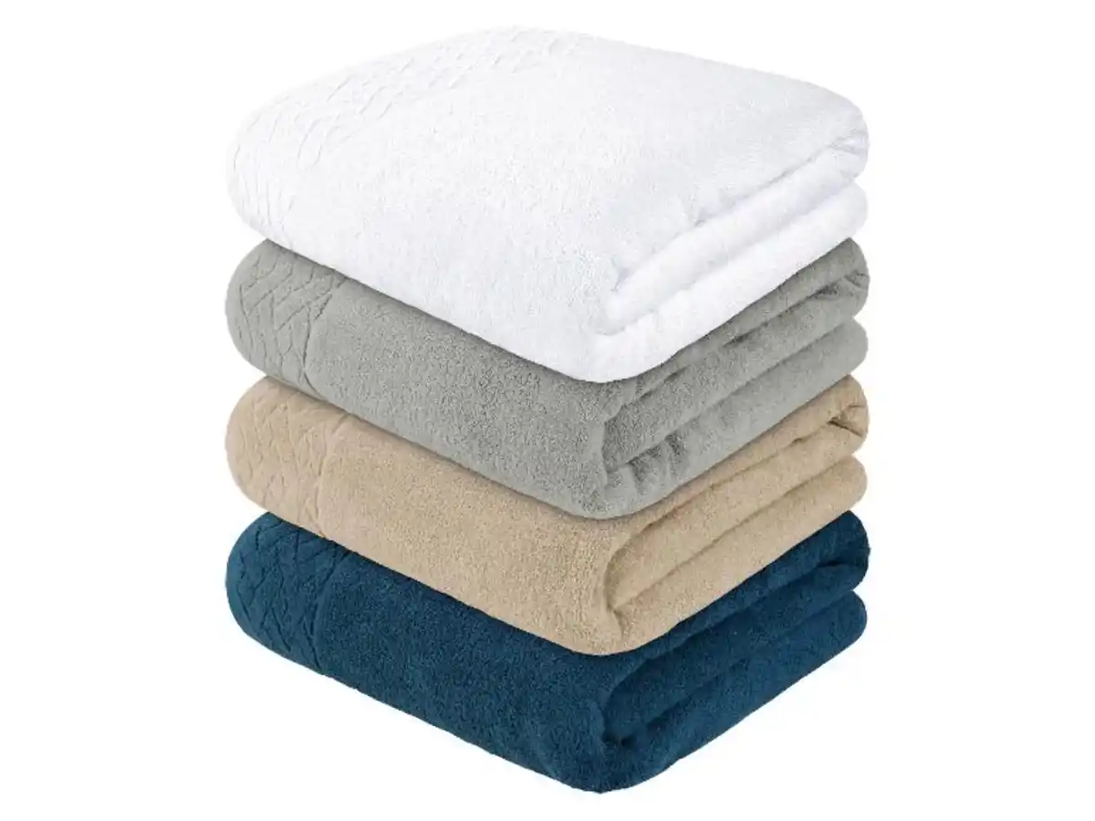 Bild 2 von LIVARNO home Frottier-Badetuch, 100 x 150 cm