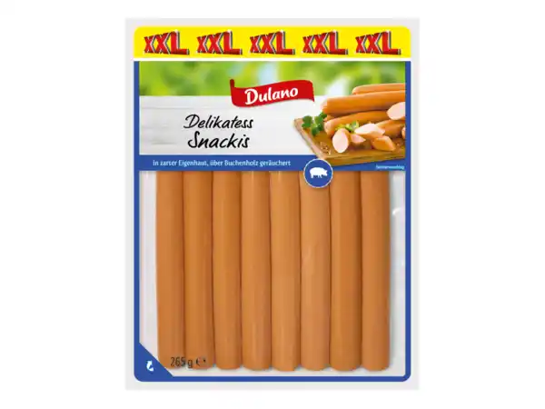 Bild 1 von Dulano Delikatess Snackis XXL,  265 g