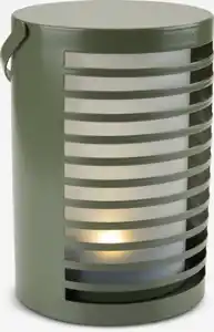 Dekoleuchte HAVTERNE Ø16xH22cm olivgrün