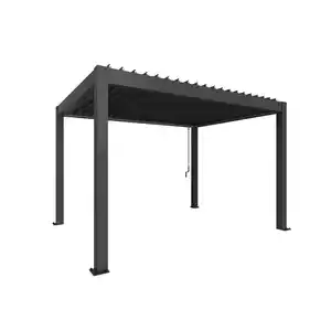 Biohort Pergola Gr. 4 x 3 dunkelgrau-metallic 404,5 x 312 cm