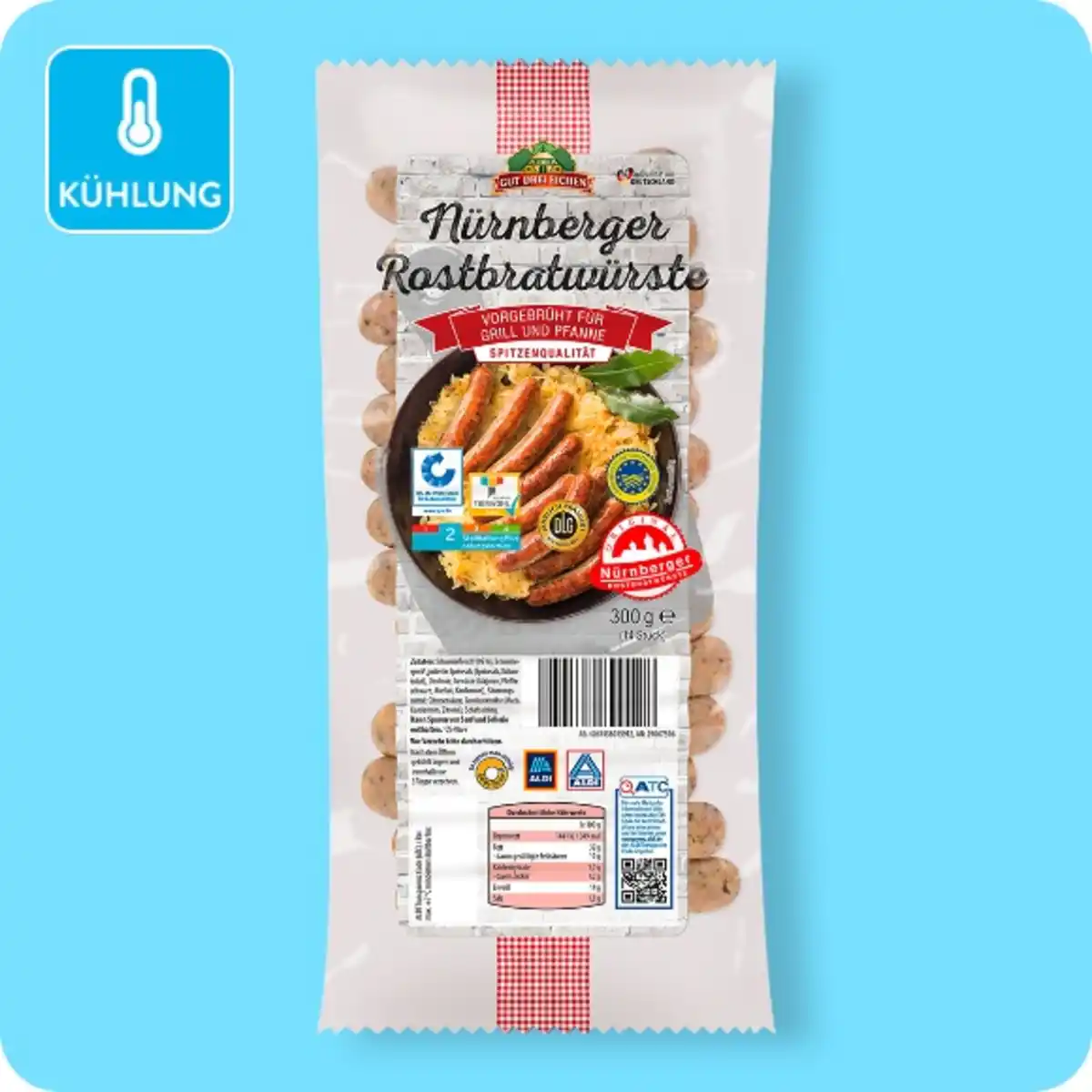 Bild 1 von GUT DREI EICHEN Nürnberger Rostbratwürste, Klassik