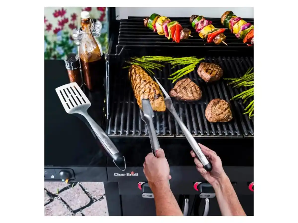 Bild 3 von Char Broil Comfort Grip Grillbesteck, 3-teilig