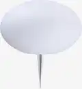 Bild 1 von Solarlampe HAVESANGER Ø25xH17cm weiß