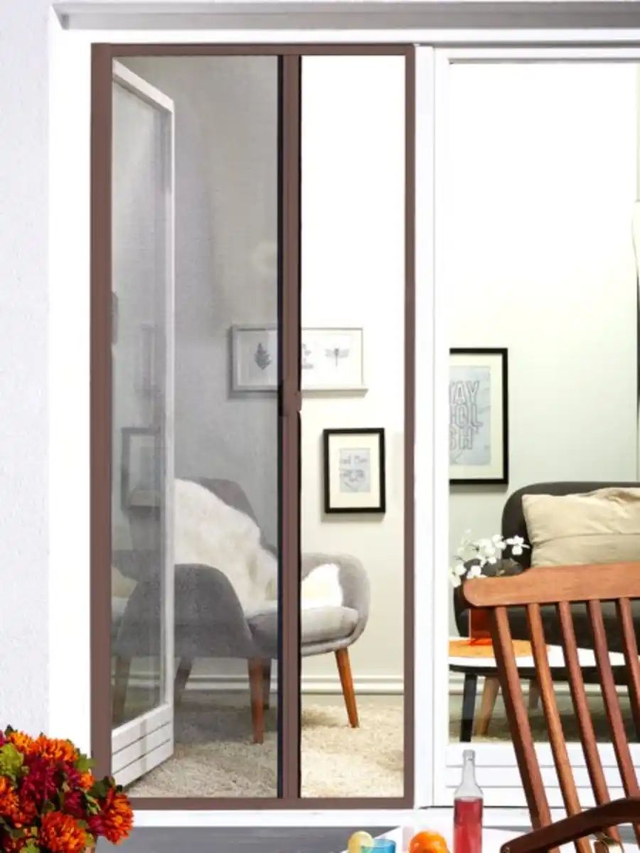 Bild 1 von Insektenschutzrollo NYORD 125x220 Tür braun