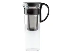 ERNESTO® Cold Brew Kaffeebereiter, aus Glas, mit integriertem Filter