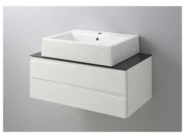 Bild 3 von byLIVING Waschbeckenunterschrank »Shape«, mit Hochglanzfront