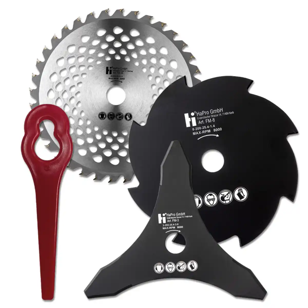 Bild 1 von Powertec Garden Freischneidmesser