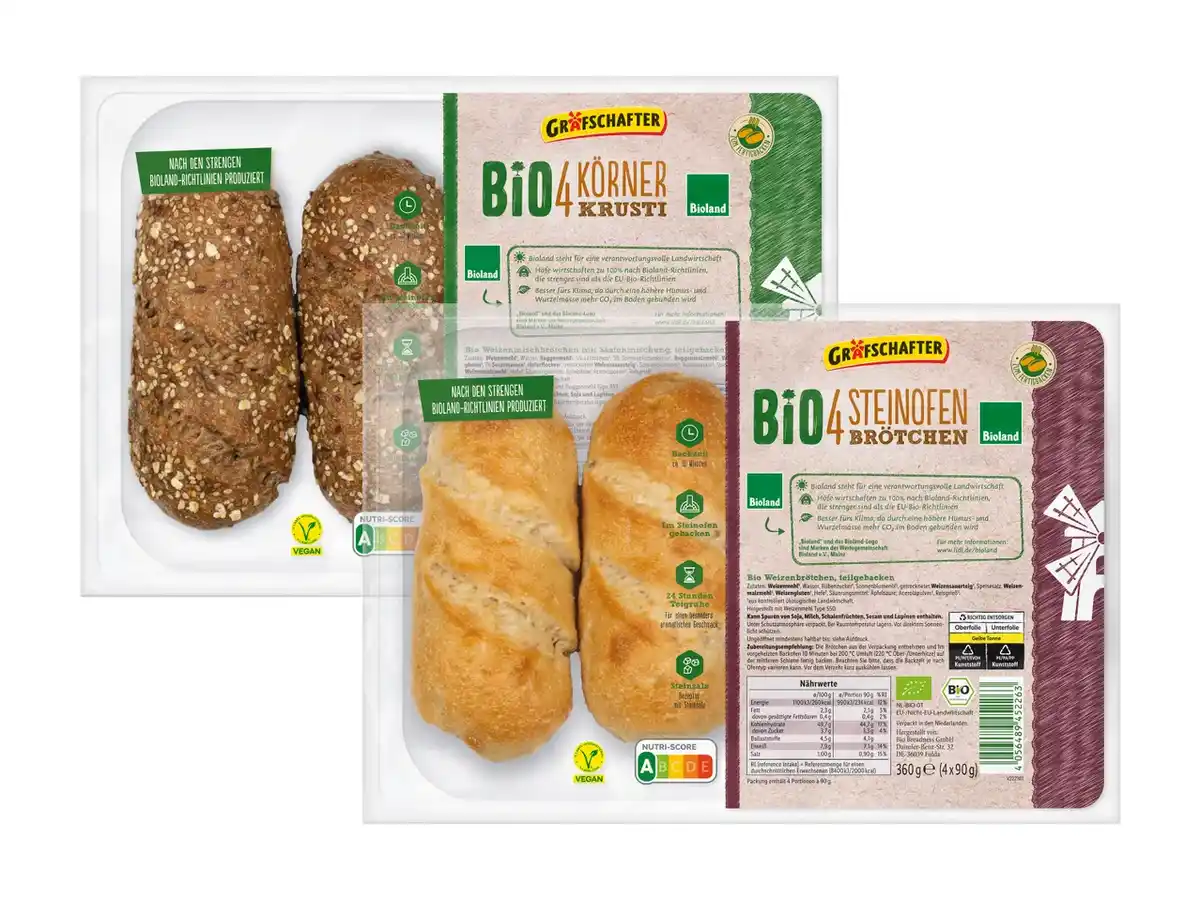 Bild 1 von Bioland Brötchen