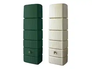 4rain 4rain Wandtank »SLIM«, 300 Liter Volumen, inklusive Auslaufhahn und Windsicherung