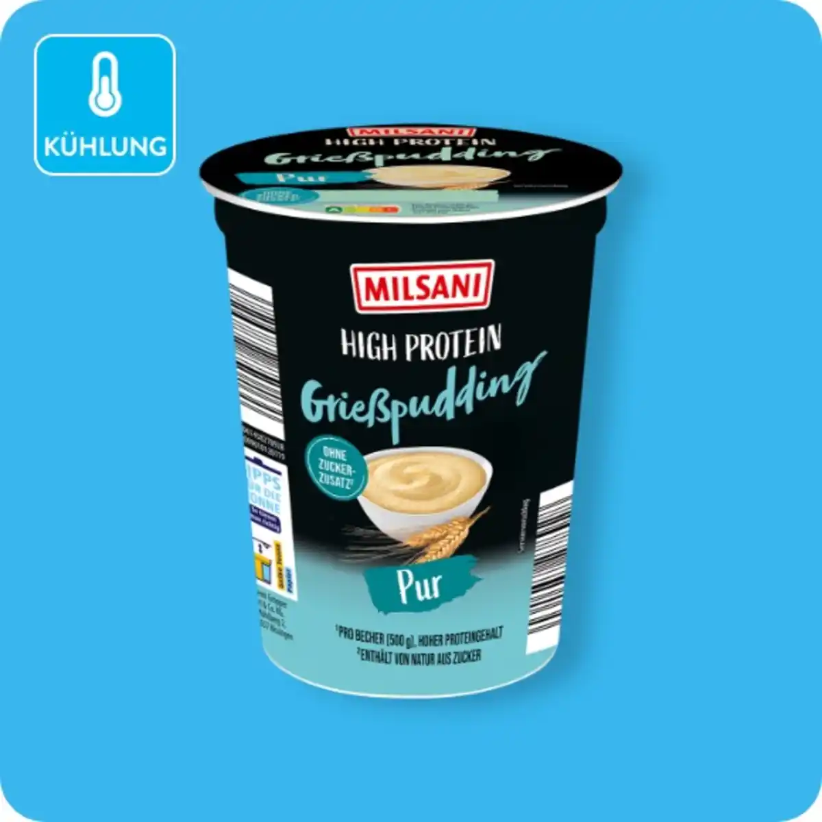 Bild 1 von MILSANI High-Protein-Grießpudding, Verschiedene Sorten