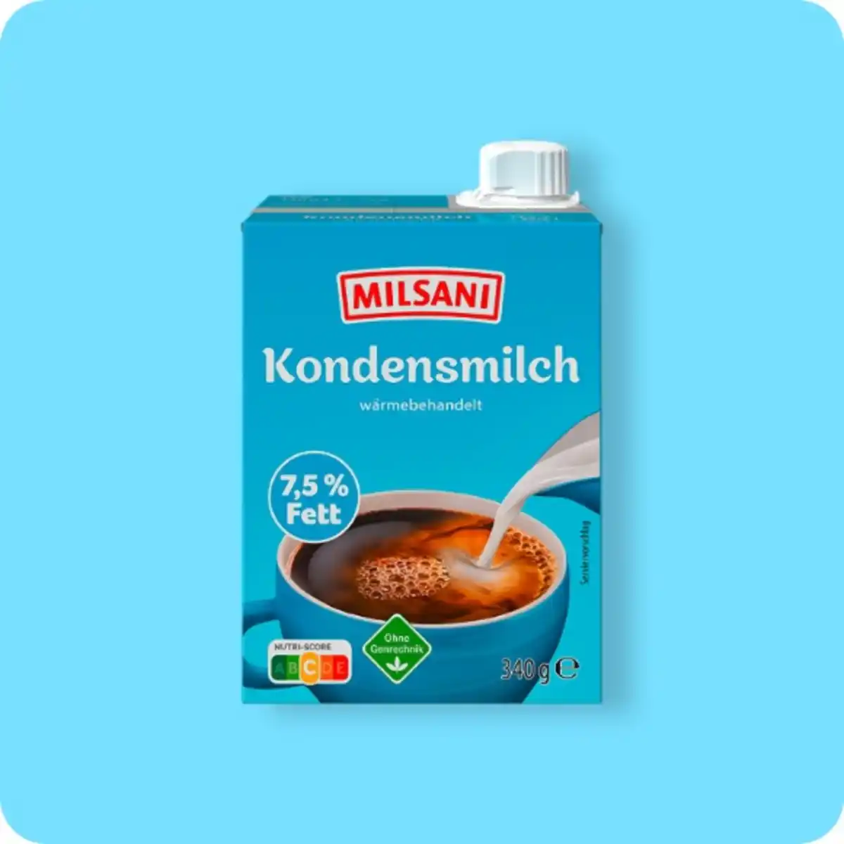 Bild 1 von MILSANI Kondensmilch, 7,5%