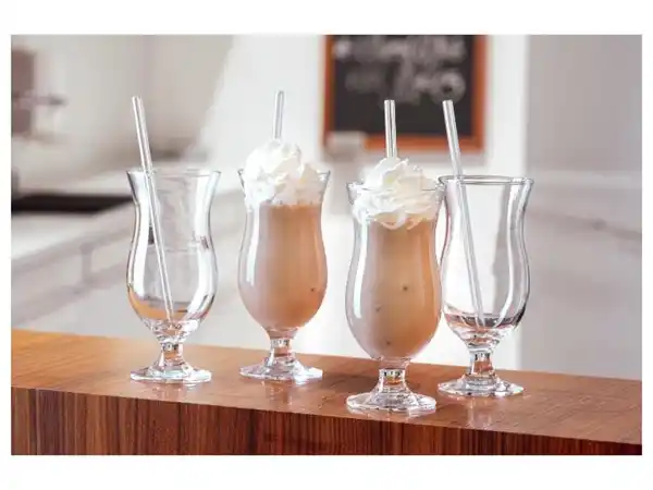 Bild 2 von Leonardo Cocktailgläser und Glastrinkhalme »TAVOLINO«, 8-teilig