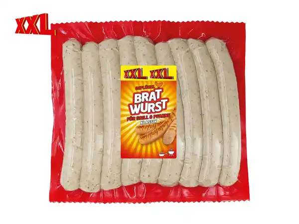 Bild 1 von Geflügel-Bratwurst XXL,  720 g