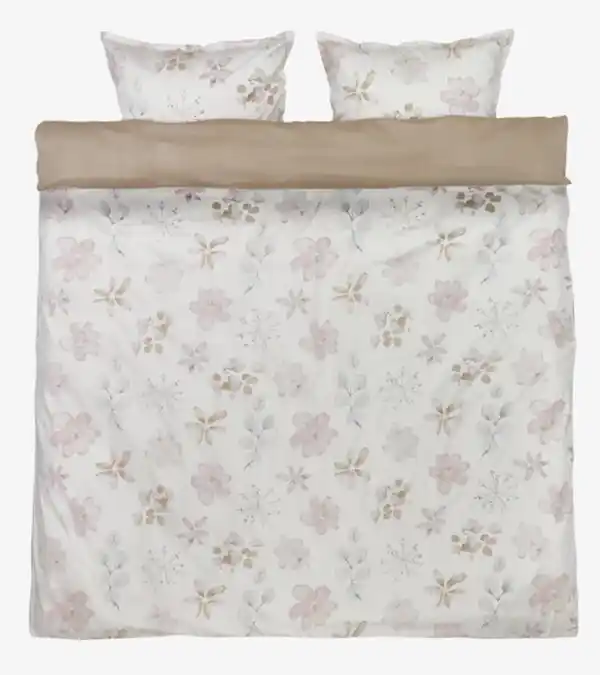 Bild 1 von Satin-Bettwäsche BERIT 200x220 weiß