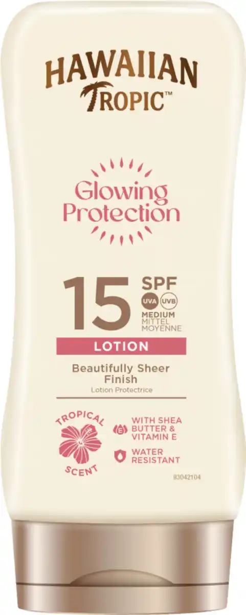 Bild 1 von Hawaiian Tropic Glowing Protection Sun Lotion LSF 15, 180 ml