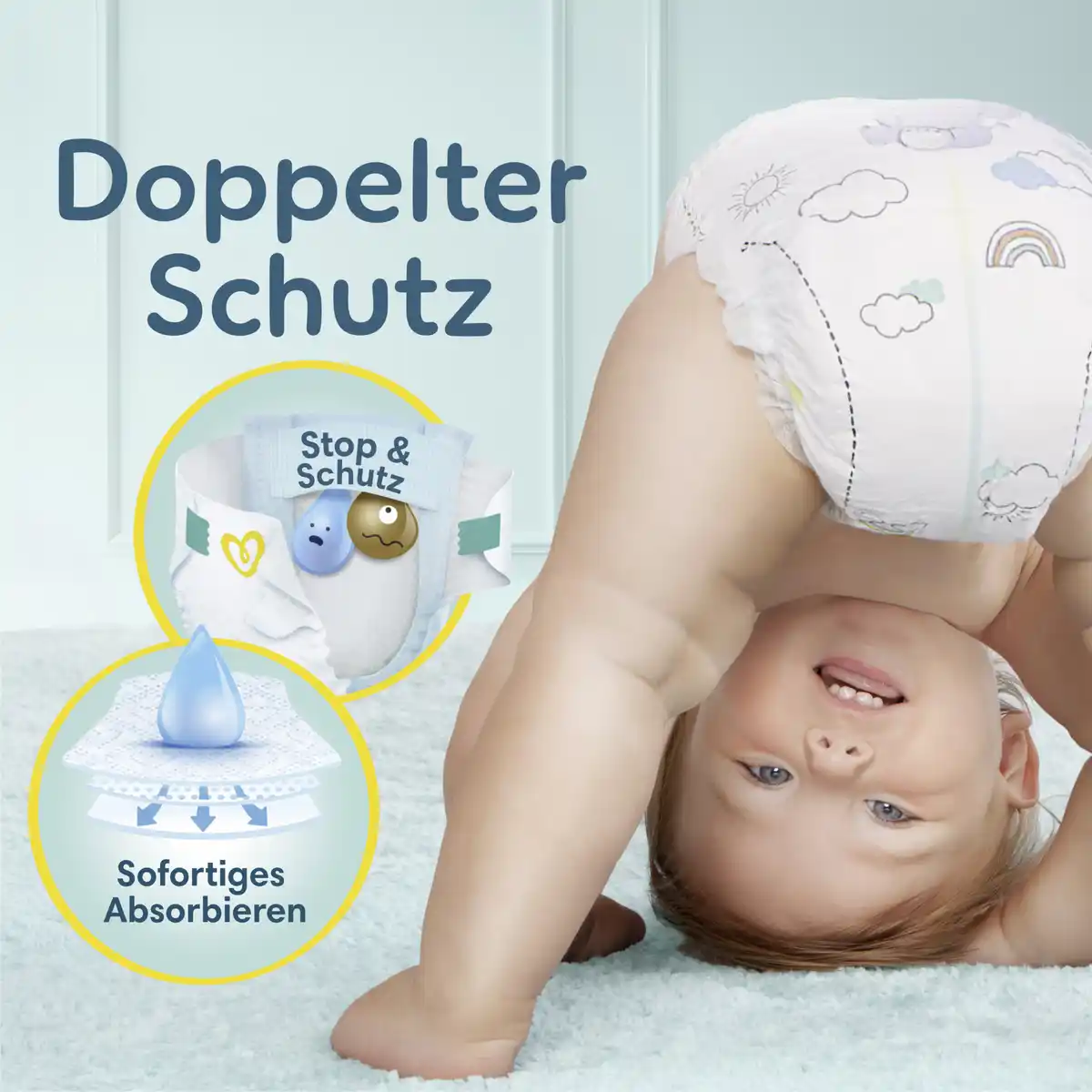 Bild 4 von Pampers premium protection Windeln Gr. 4 Maxi (9-14 kg)