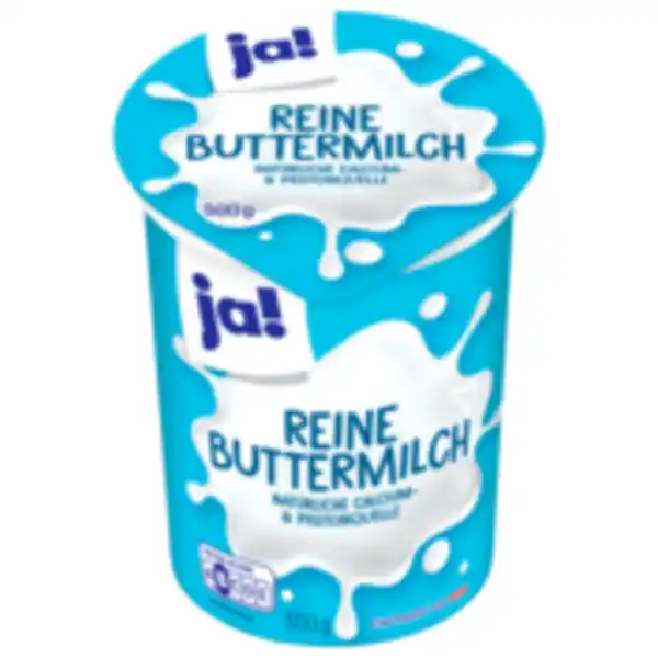 Bild 1 von ja! Reine Buttermilch