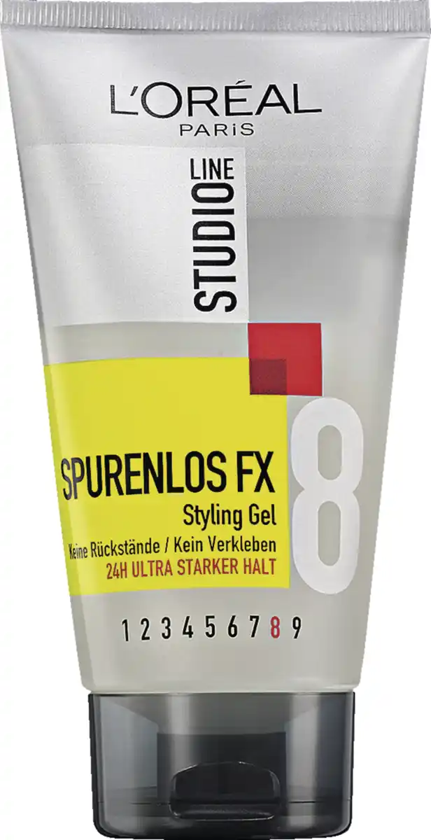 Bild 1 von L’Oréal Paris Studio Line 8 SPURENLOS FX Styling Gel, 150 ml