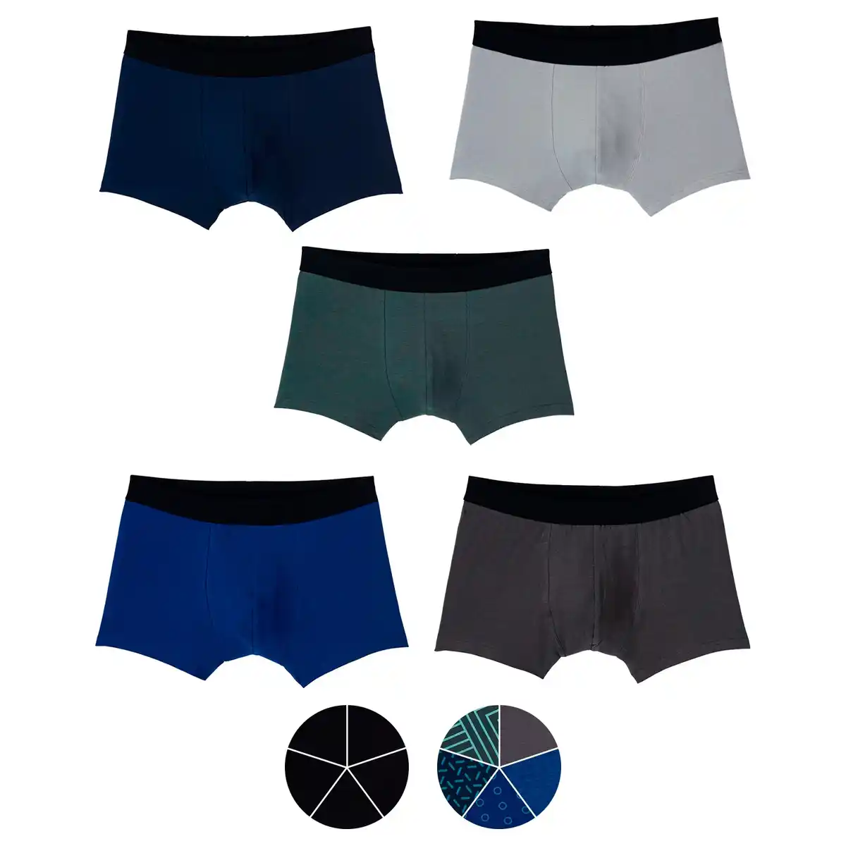 Bild 1 von UP2FASHION MEN Herren Retropants 5er-Pack