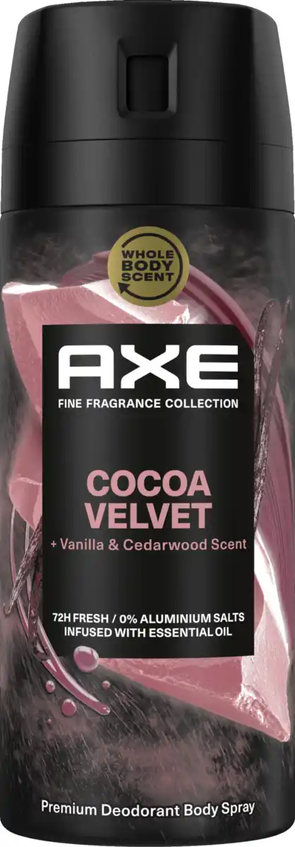 Bild 1 von AXE Premium Bodyspray Cocoa Velvet, 150 ml