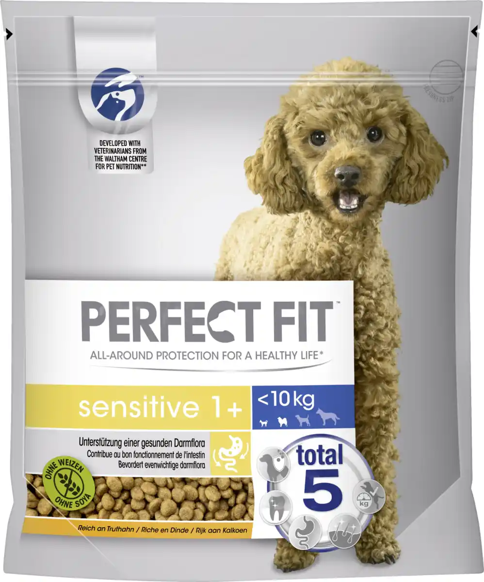 Bild 1 von Perfect Fit Hund Trocken Sensitive Adult 1+ mit Truthahn, 1,4 kg