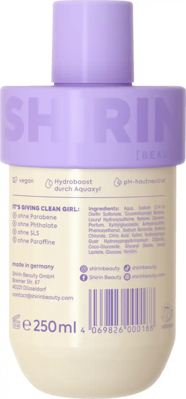 Bild 2 von Shirin Beauty Shower Gel Creamy Blueberry Caramel Bliss, 250 ml
