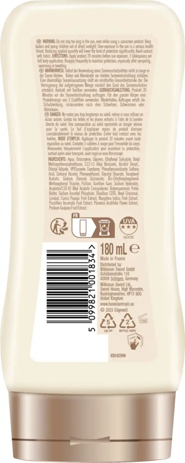Bild 2 von Hawaiian Tropic Glowing Protection Lotion LSF 30, 180 ml