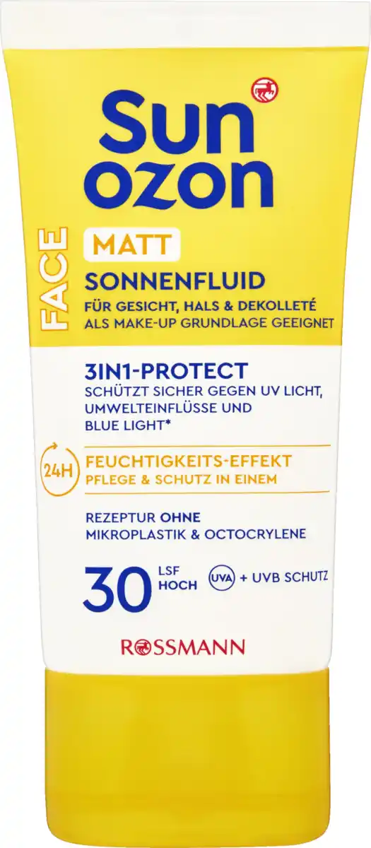 Bild 1 von sunozon Classic Sonnenfluid Classic LSF 30, 50 ml