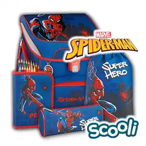 Spiderman Ranzenset, 5tlg.