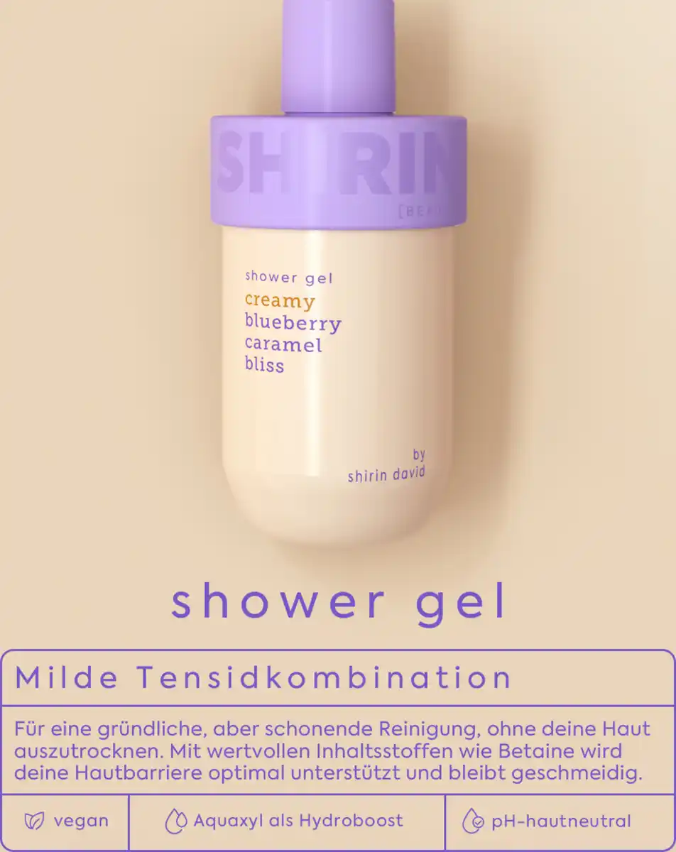 Bild 3 von Shirin Beauty Shower Gel Creamy Blueberry Caramel Bliss, 250 ml