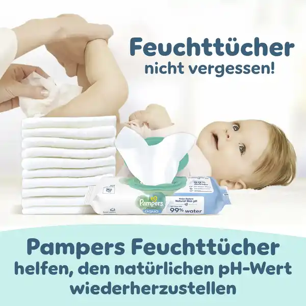 Bild 1 von Pampers premium protection Windeln Gr. 4 Maxi (9-14 kg)