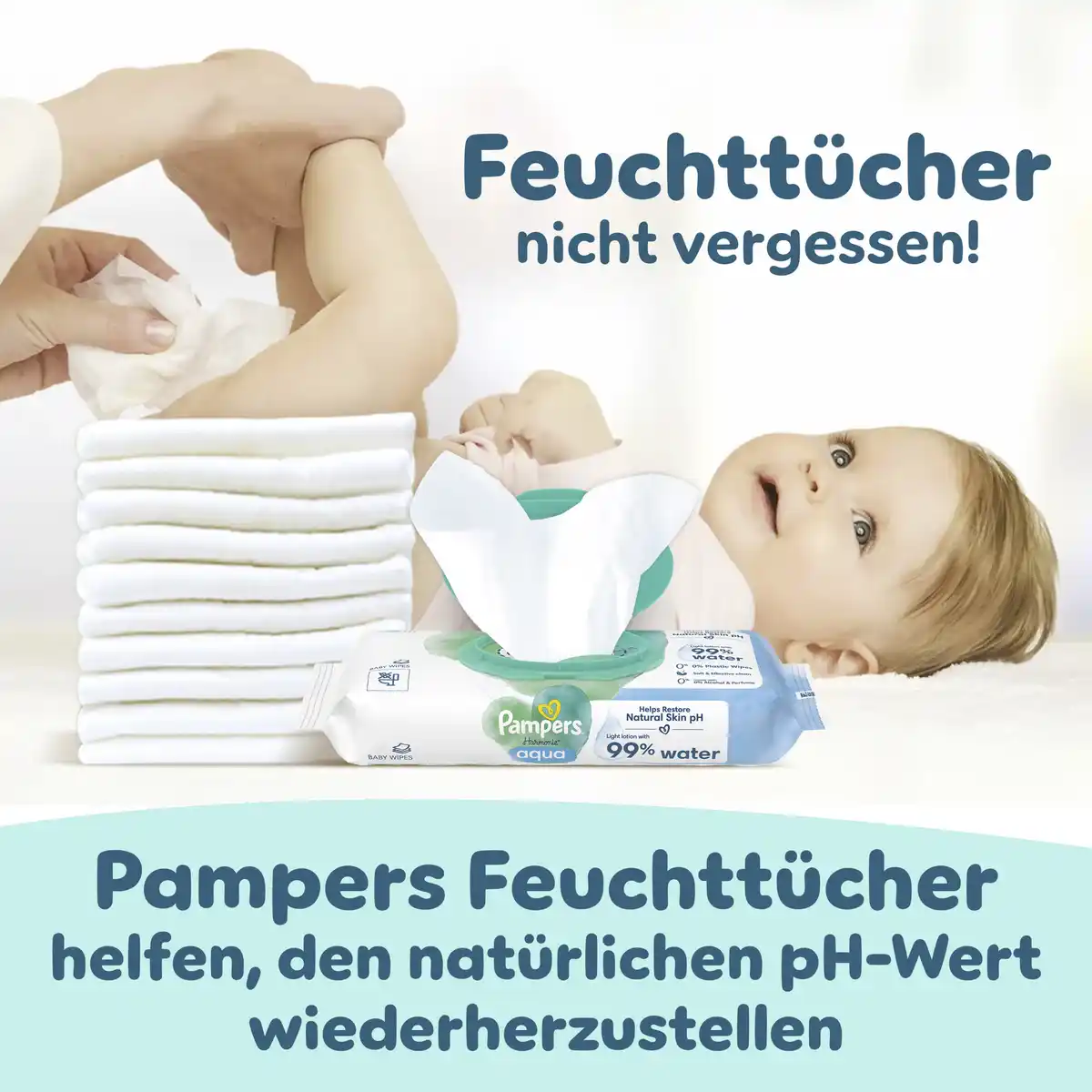 Bild 4 von Pampers premium protection Windeln New Baby Gr. 2 Mini (4-8 kg)