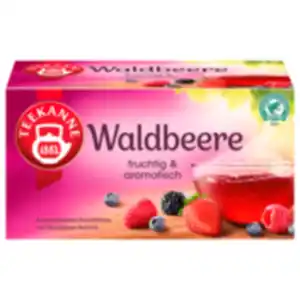 Teekanne Früchtetee Waldbeere