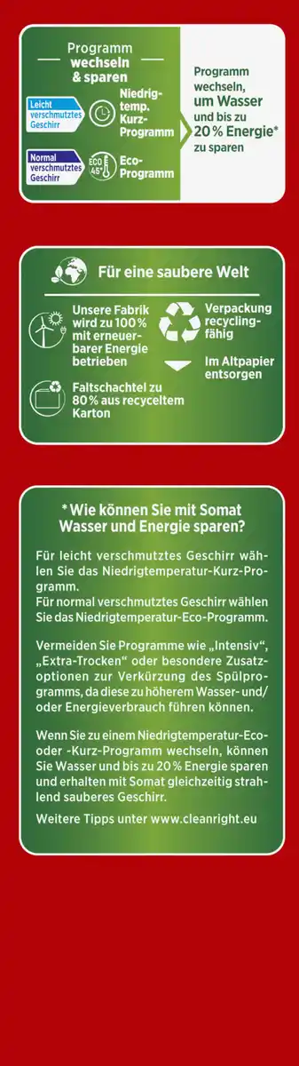 Bild 2 von Somat Classic Power Geschirrspültabs