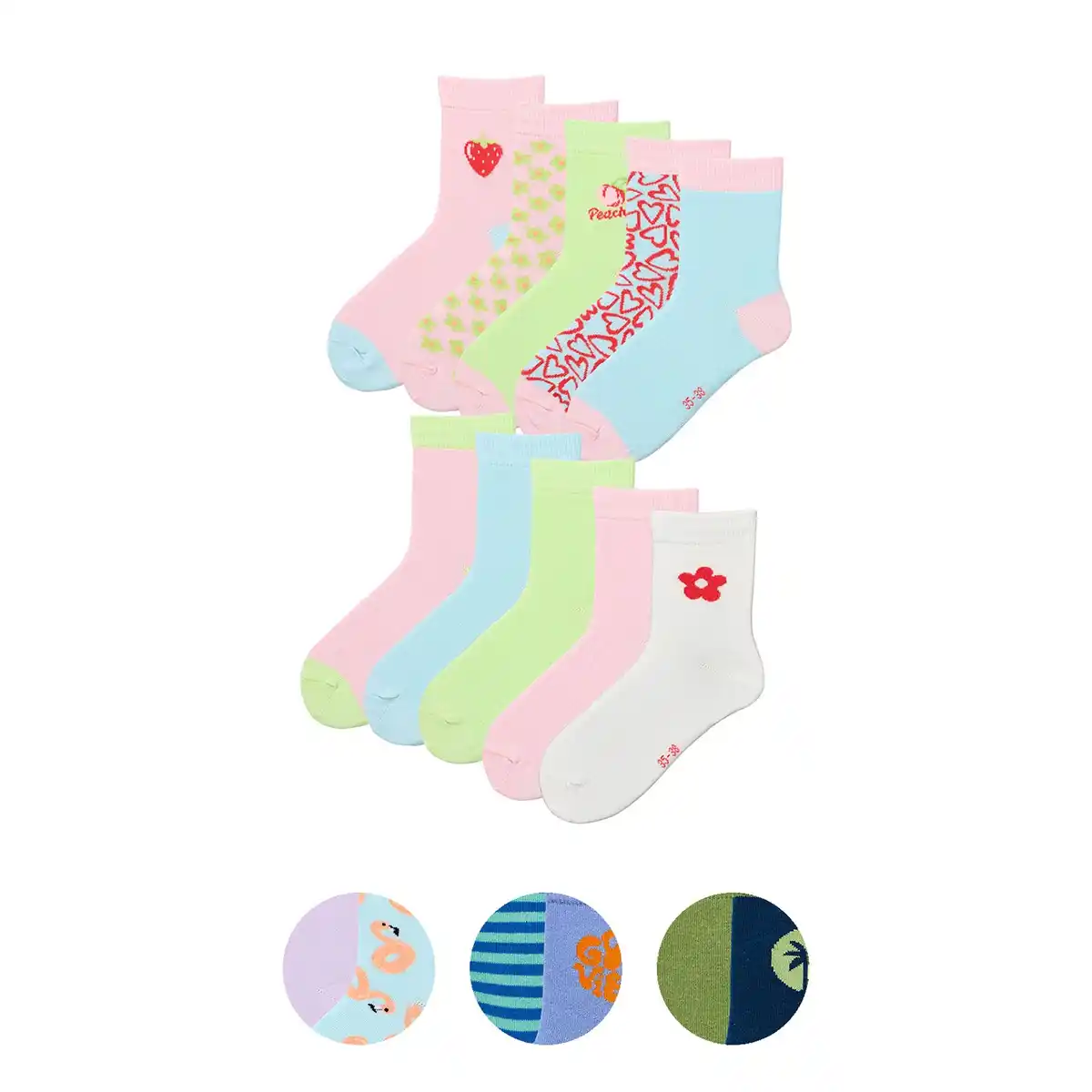 Bild 1 von LILY & DAN Kinder Socken 10er-Pack