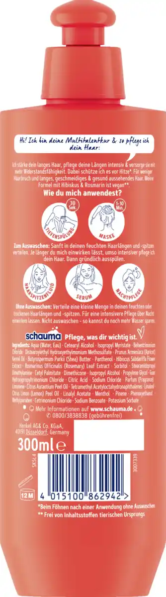 Bild 2 von Schauma Stärkende Multitalent-Kur, 300 ml