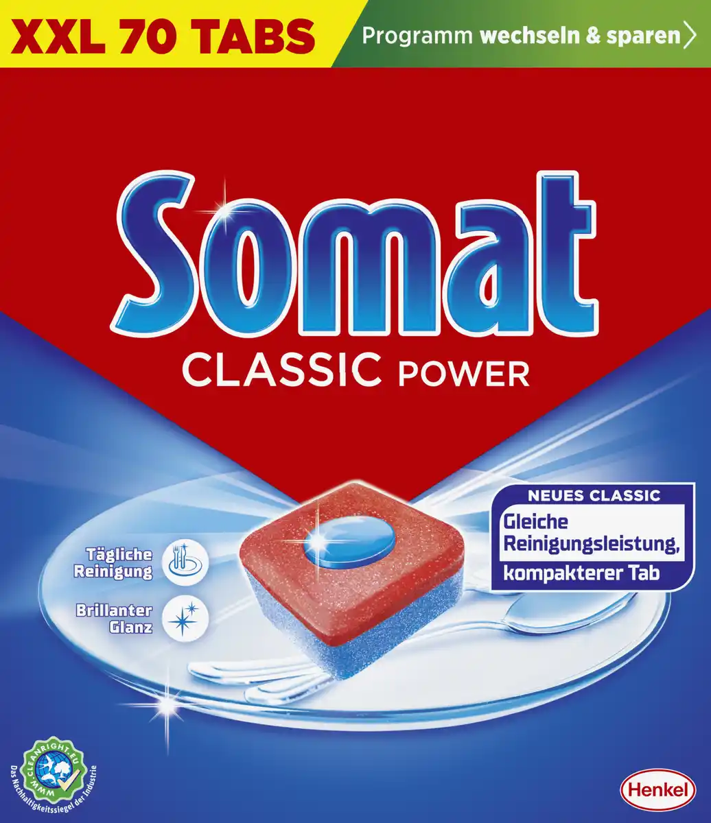 Bild 1 von Somat Classic Power Geschirrspültabs