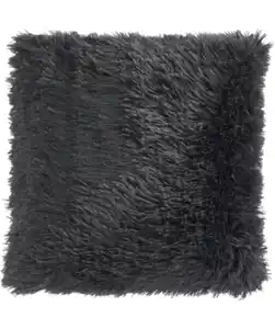 Kissen „Fluffy“, dunkelgrau