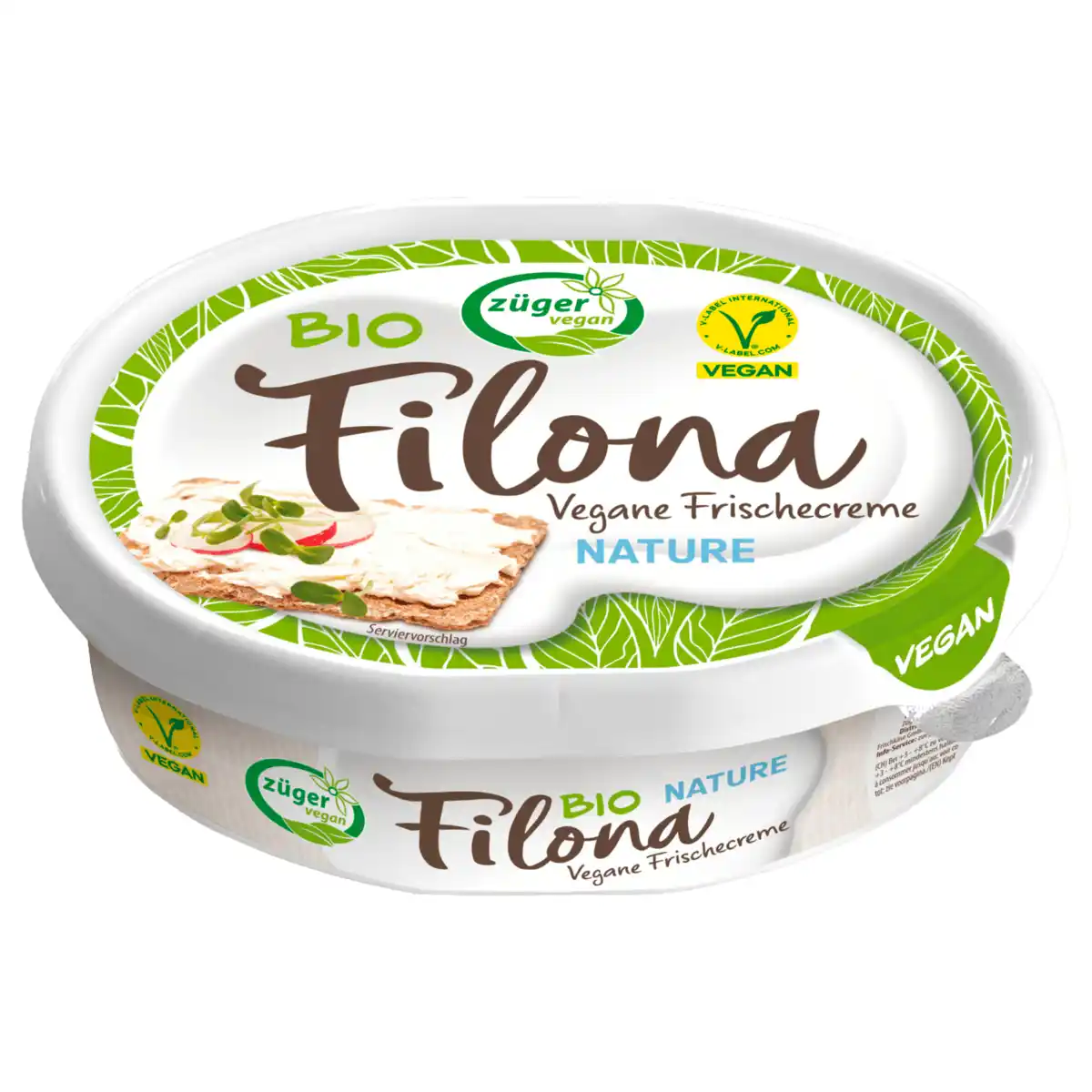 Bild 1 von Züger Filona Bio vegane Frischecreme Natur 150g
