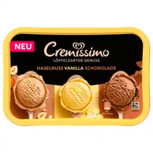 Cremissimo Haselnuss Vanille & Schokolade Eis 1l