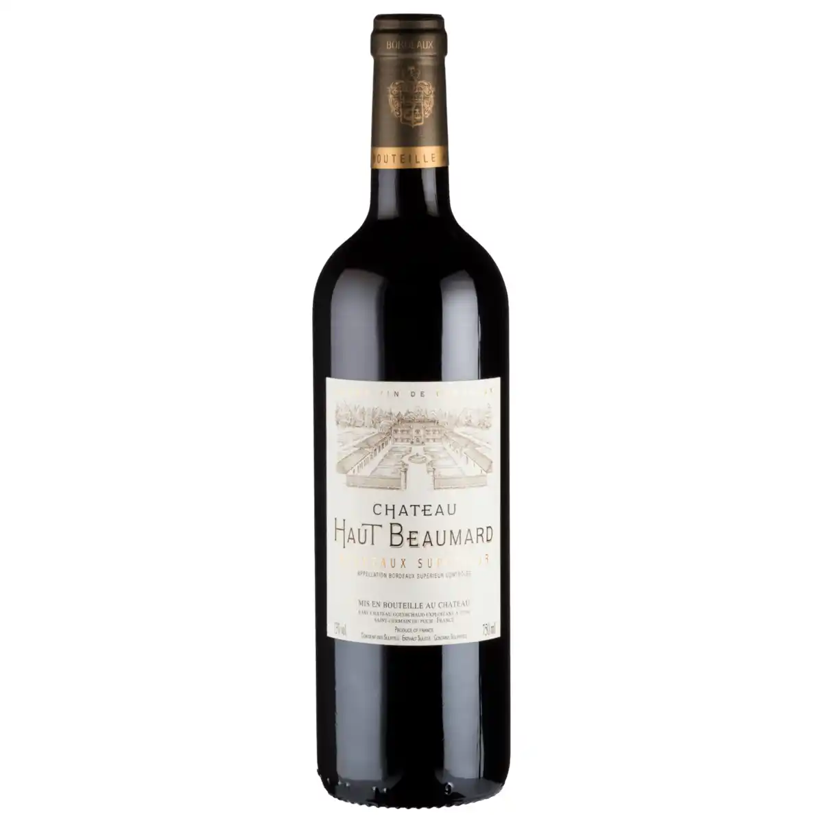 Bild 1 von Grand vin de Bordeaux Rotwein Chateau Haut Beaumard Bordeaux Supérieur trocken 0,75l