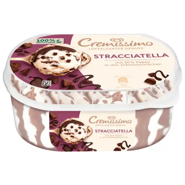 Bild 1 von Cremissimo Eis Stracciatella 825ml