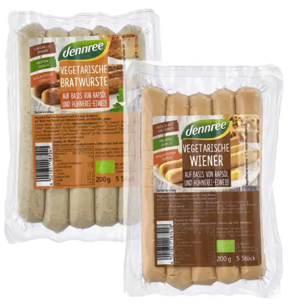 Bild 1 von Vegetarische Würstchen