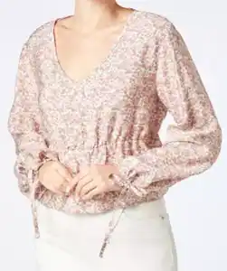 Geblümte Bluse, Blumendruck