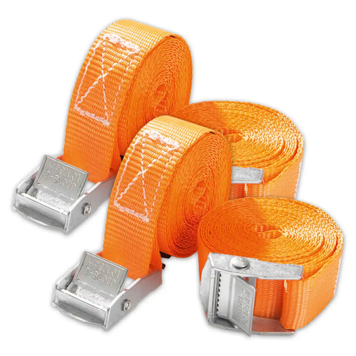 Bild 1 von Kraft Werkzeuge Spanngurte mit Schnellverschluss 4er