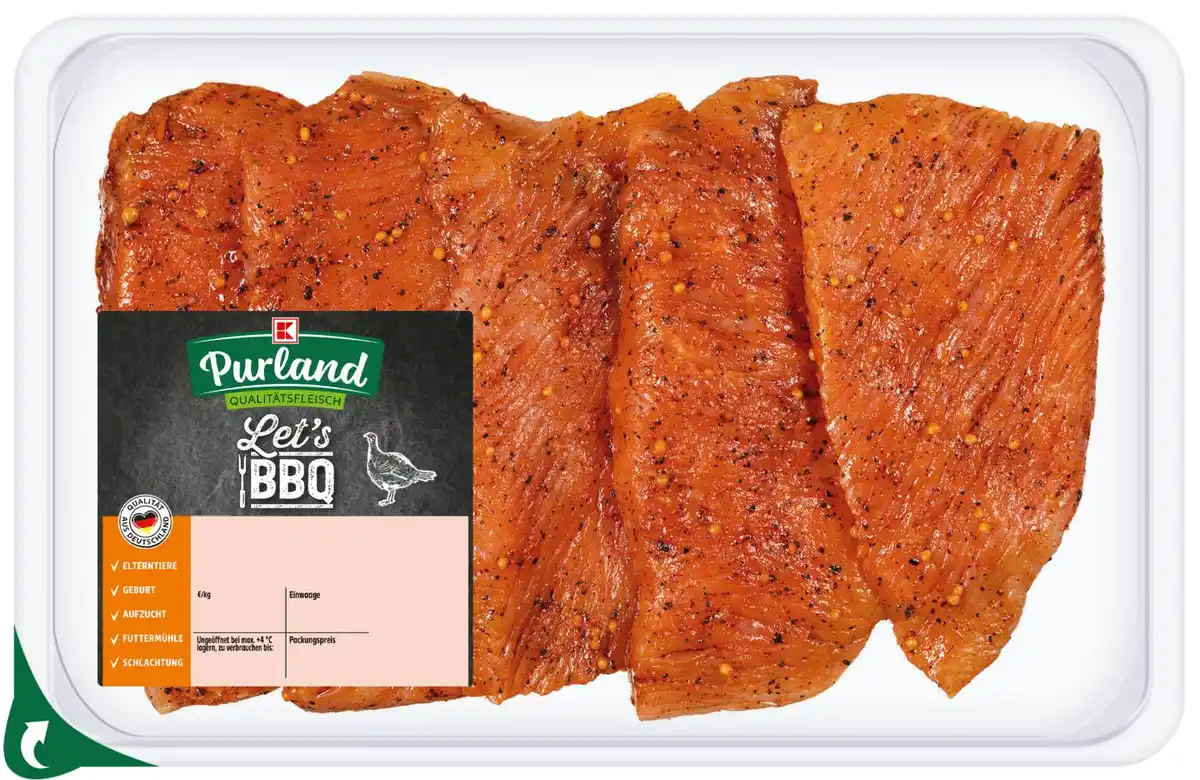 Bild 1 von K-PURLAND Putenschnitzel mariniert, 500-g-Packg.