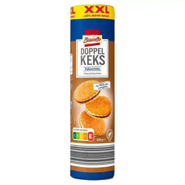 Bild 1 von BISCOTTO Doppelkeks XXL 600 g