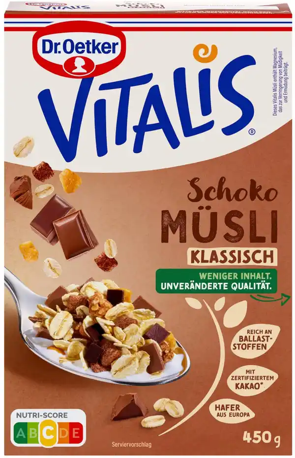 Bild 2 von DR. OETKER Müsli, 330 - 600-g-Packg.